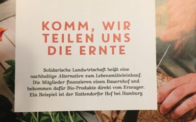 SoLaWi (Solidarische Landwirtschaft) in 9 Sätzen erklärt!